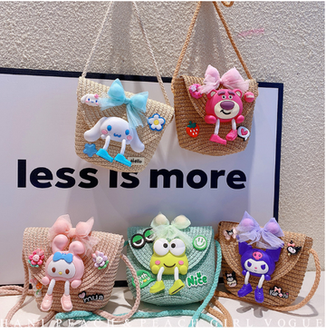 Summer Vacation Woven Bag