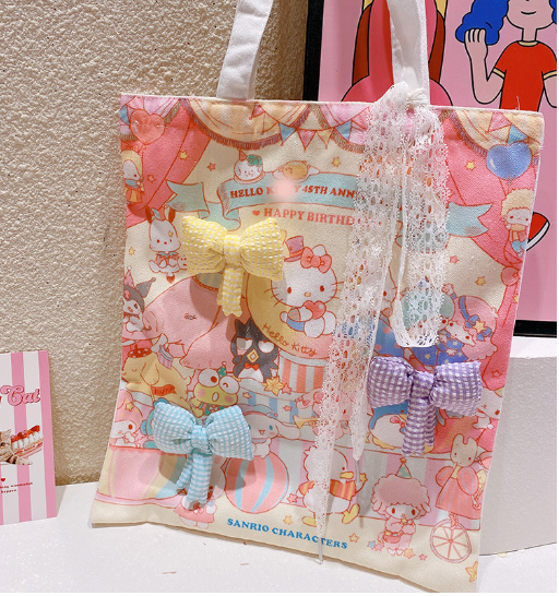 Adorable Sanrio  canvas bag