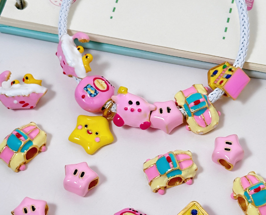 Star Kirby mobile phone chain accessories