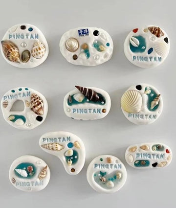 Creative hand-made refrigerator stickers