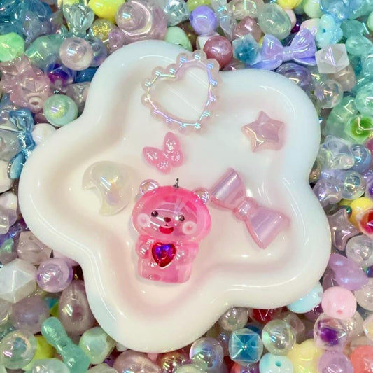 Acrylic Beads Mix 16mm for DIY Projects Bracelets Phone Charms Necklaces Beadable Pens Anklets Hair Beads Bag Chains Earrings Rings Hair Ropes Handmade Gifts Beaded Jewelry Summervibes