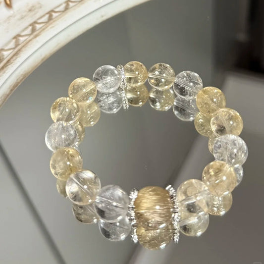 Lichtwin ——Handcrafted Natural Crystal Beaded Bracelet