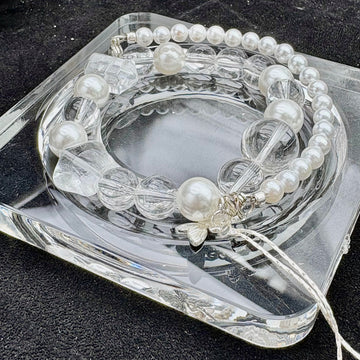 Lulezuar——Handcrafted Natural Crystal Beaded Bracelet