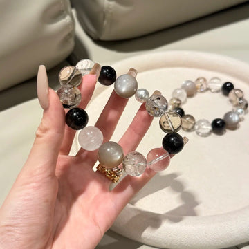 LunaMar ——Handcrafted Natural Crystal Beaded Bracelet