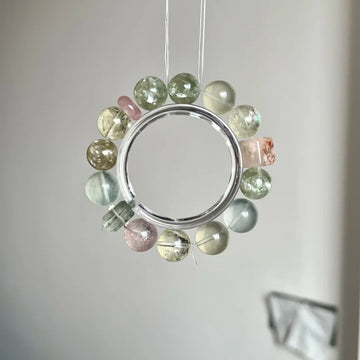 MonsIsle  ——Handcrafted Natural Crystal Beaded Bracelet