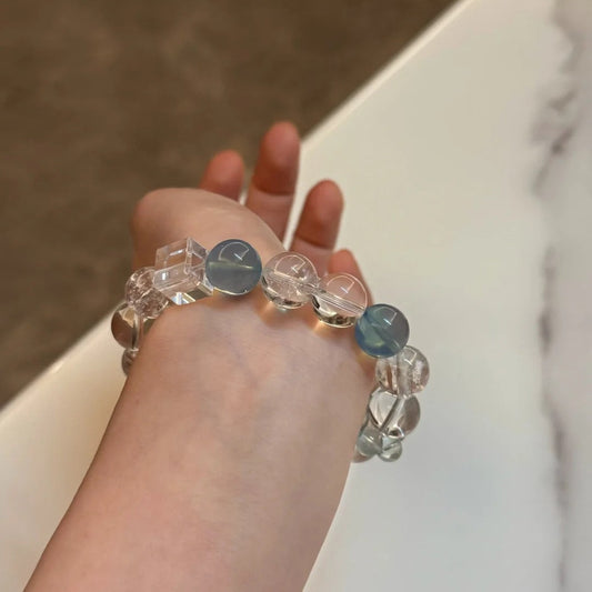 OcciLux——Handcrafted Natural Crystal Beaded Bracelet