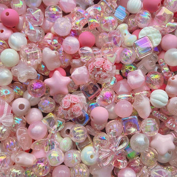 Special-Acrylic Beads Mix 16mm for DIY Projects Bracelets Phone Charms Necklaces Beadable Pens Anklets Hair Beads Bag Chains Earrings Rings Hair Ropes Handmade Gifts Beaded Jewelry Summervibes