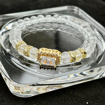 Aisling——Handcrafted Natural Crystal Beaded Bracelet