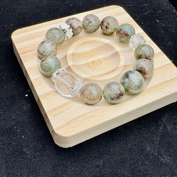 Berlin——Handcrafted Natural Crystal Beaded Bracelet