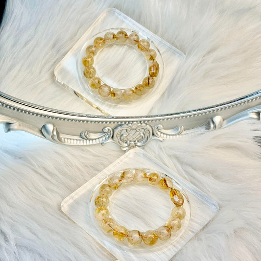 Forest——Handcrafted Natural Crystal Beaded Bracelet