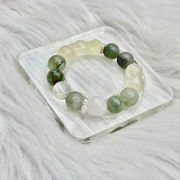 Hillparty——Handcrafted Natural Crystal Beaded Bracelet