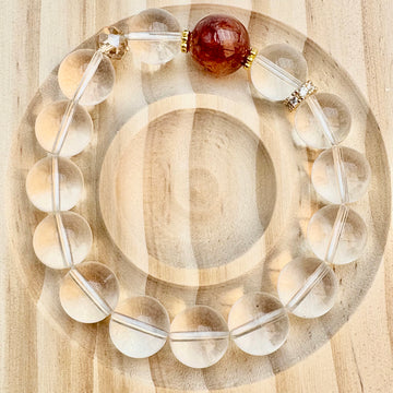 Jade——Handcrafted Natural Crystal Beaded Bracelet