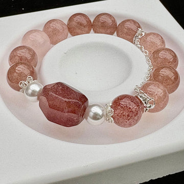 Mer Brant——Handcrafted Natural Crystal Beaded Bracelet